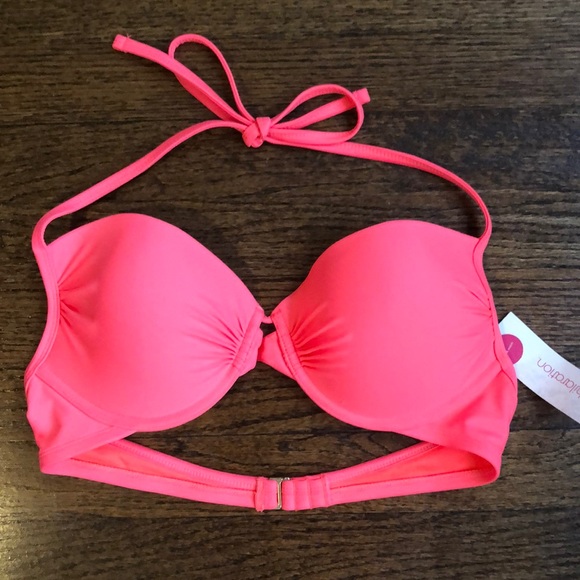 Xhilaration Other - Coral Reef Bikini Top
